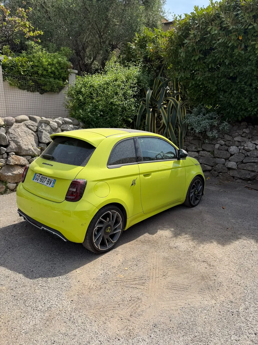 Fiat Abarth avant intervention LCJ Detailing