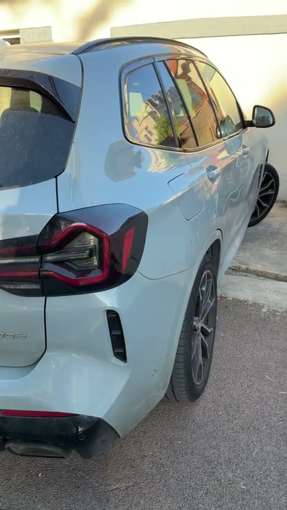 BMW X5 avant intervention